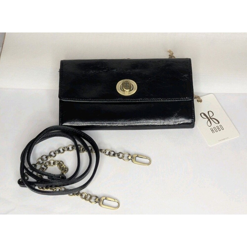 Hobo Mila Wallet Crossbody - Black, NWT
